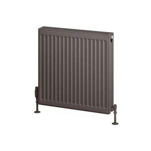 Eastbrook Type 22 Compact Panel Radiator 600mm x 600mm - Matt Anthracite - 25.0187 - TAP 'N' SHOWER