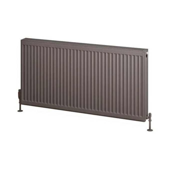 Eastbrook Type 22 Compact Panel Radiator 600mm x 1200mm - Matt Anthracite - 25.0190 - TAP 'N' SHOWER