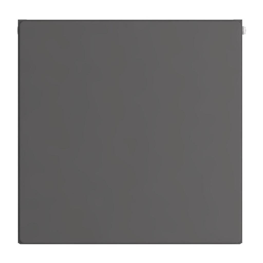Eastbrook Flat Cover Plate 600mm x 600mm - Matt Anthracite - 25.5053 - TAP 'N' SHOWER