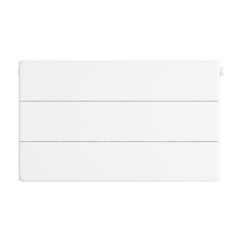 Eastbrook Flat Cover Plate With Lines 300mm x 500mm - Gloss White - 25.5069 - TAP 'N' SHOWER