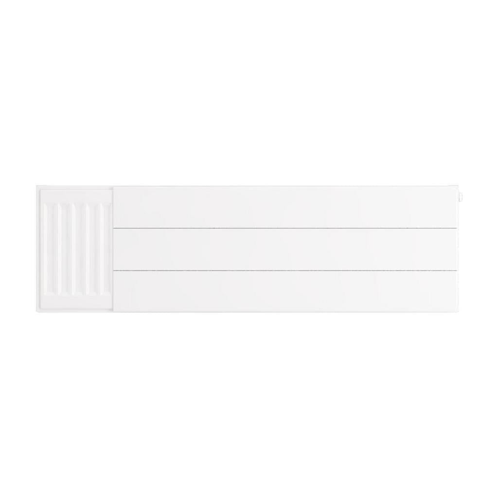 Eastbrook Flat Cover Plate With Lines 300mm x 1000mm - Gloss White - 25.5072 - TAP 'N' SHOWER