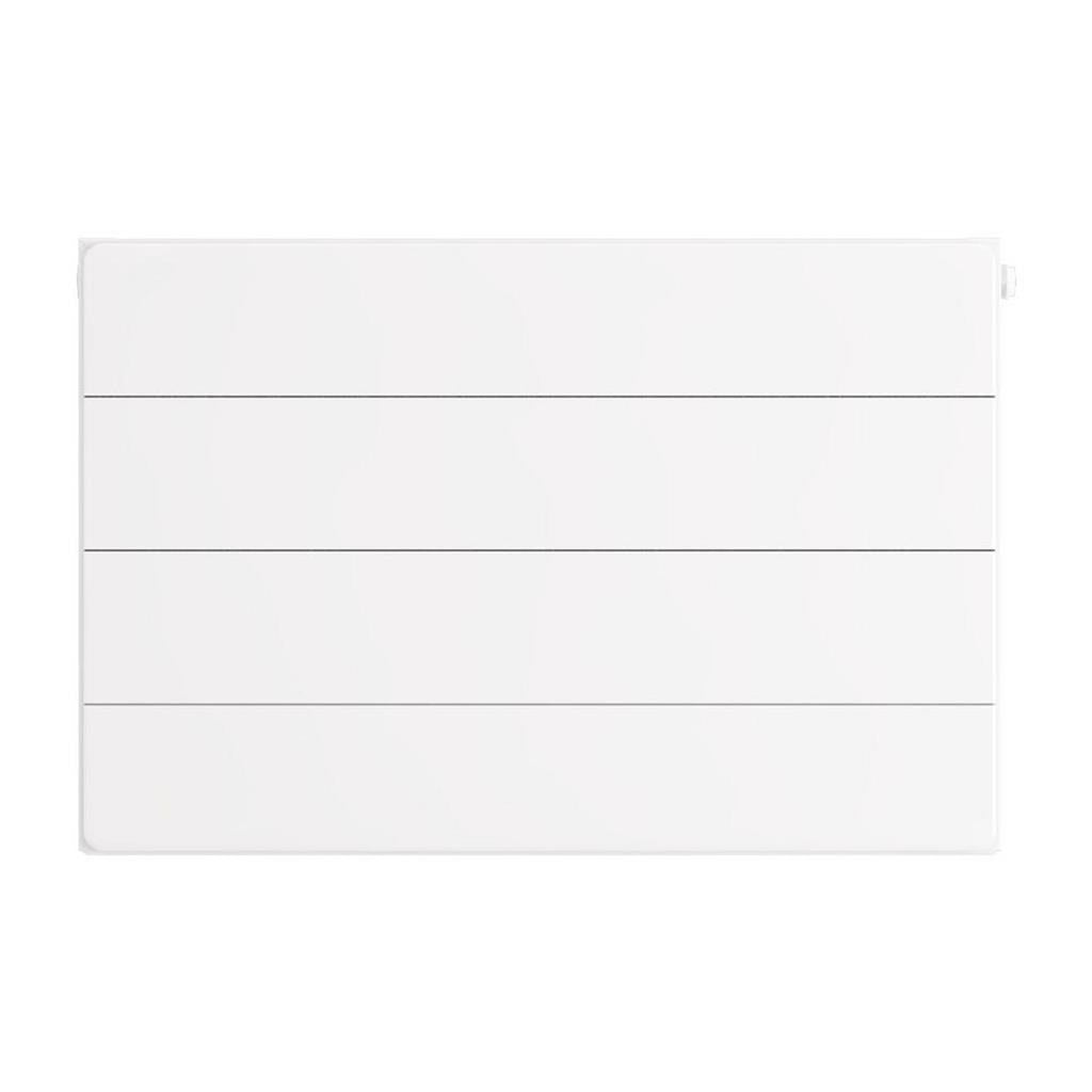 Eastbrook Flat Cover Plate With Lines 400mm x 600mm - Gloss White - 25.5079 - TAP 'N' SHOWER