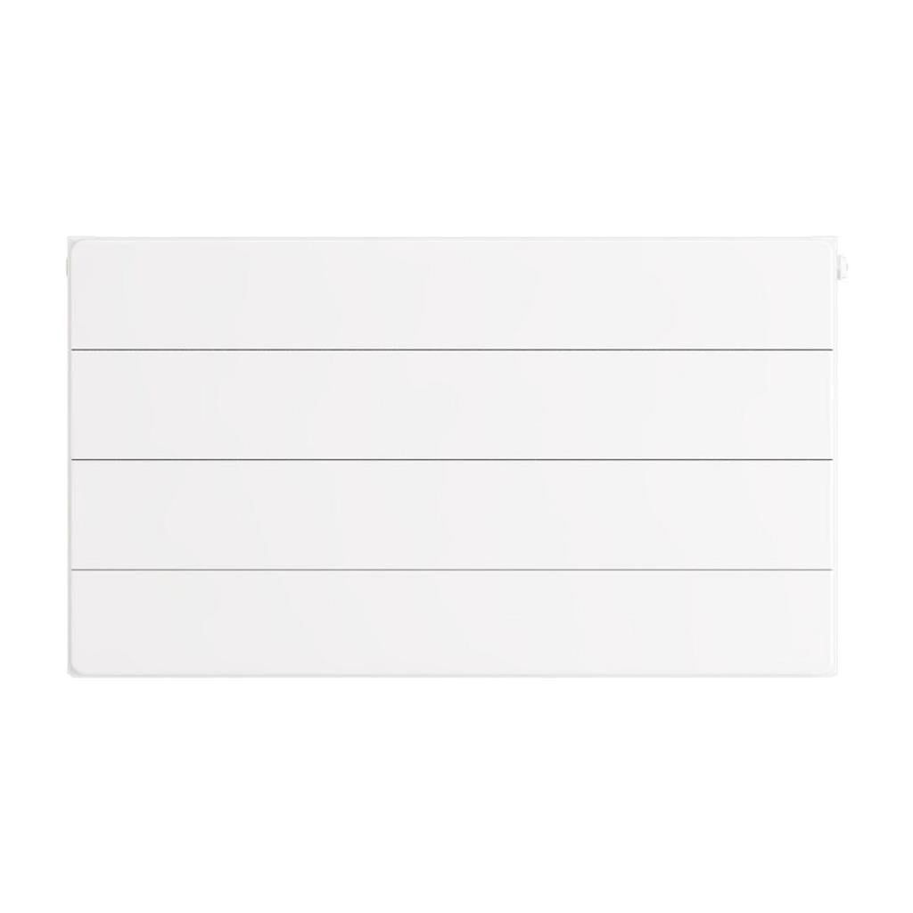 Eastbrook Flat Cover Plate With Lines 400mm x 700mm - Gloss White - 25.5080 - TAP 'N' SHOWER
