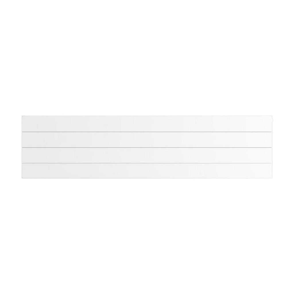 Eastbrook Flat Cover Plate With Lines 400mm x 1600mm - Gloss White - 25.5087 - TAP 'N' SHOWER