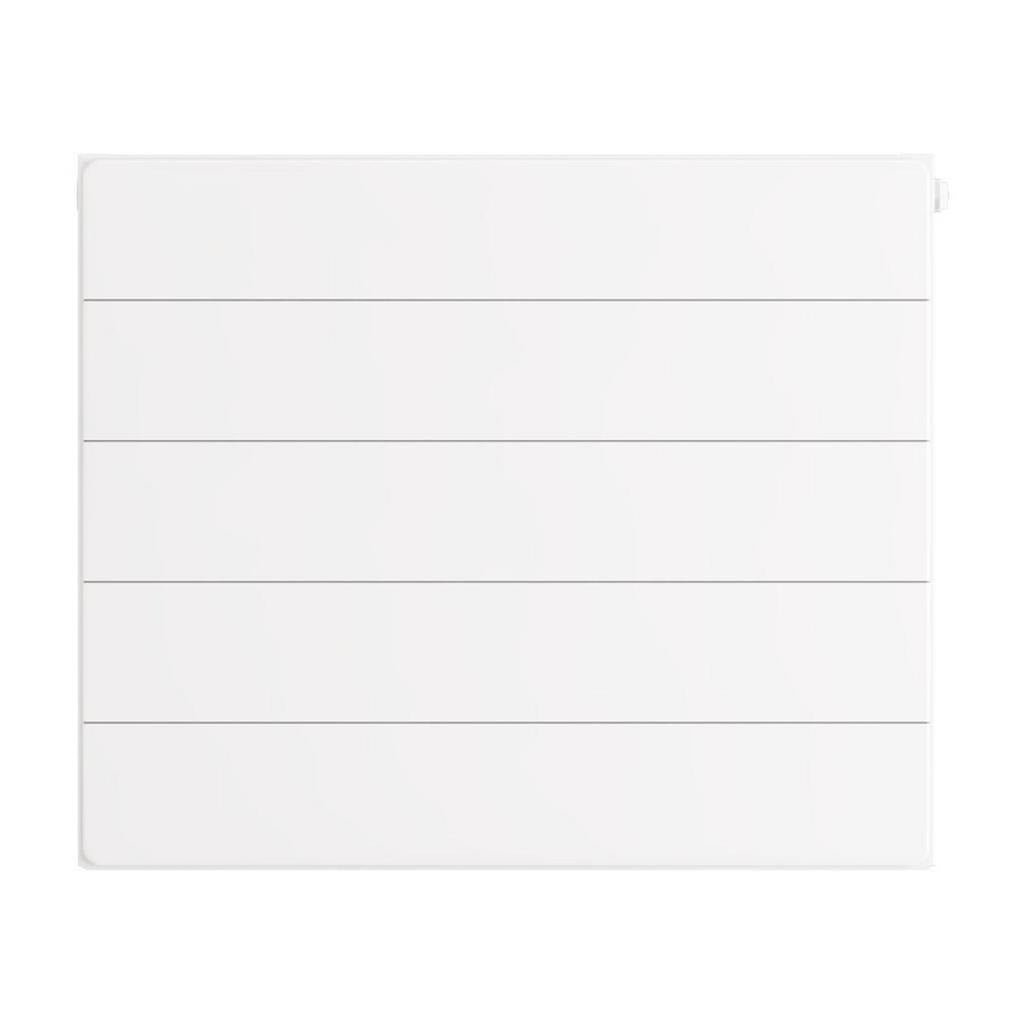 Eastbrook Flat Cover Plate With Lines 500mm x 600mm - Gloss White - 25.5092 - TAP 'N' SHOWER