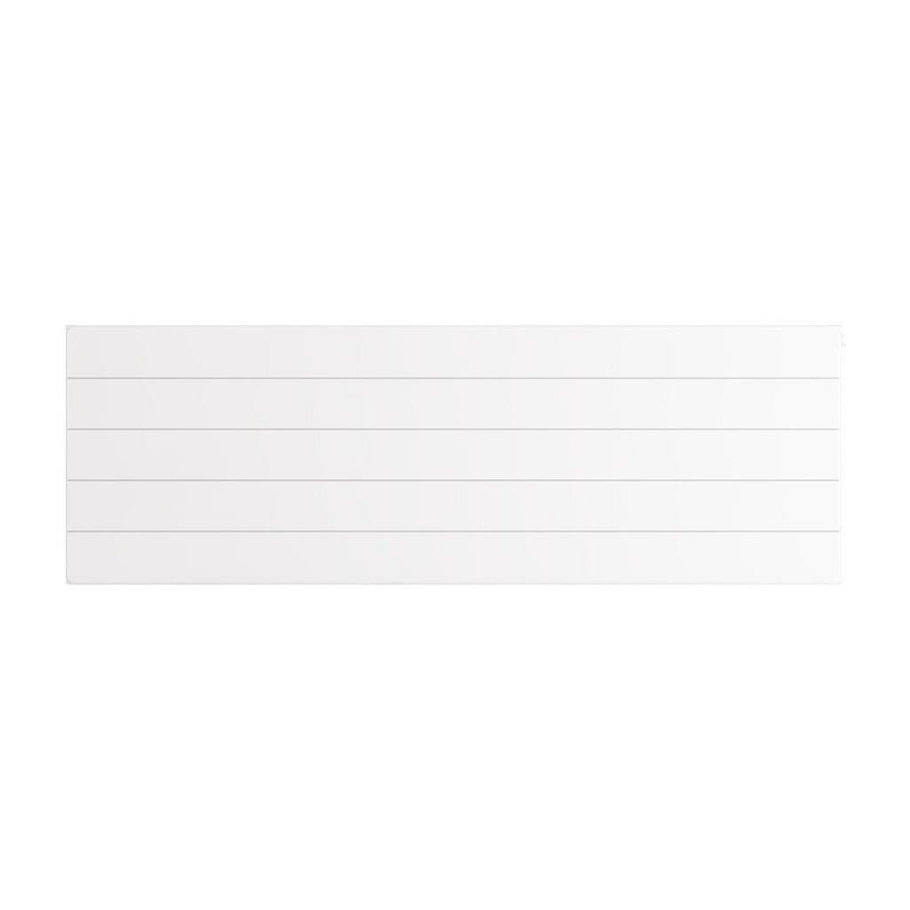 Eastbrook Flat Cover Plate With Lines 500mm x 1500mm - Gloss White - 25.5101 - TAP 'N' SHOWER