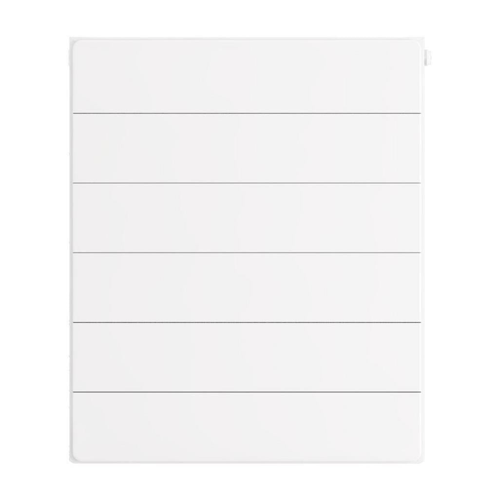 Eastbrook Flat Cover Plate With Lines 600mm x 500mm - Gloss White - 25.5106 - TAP 'N' SHOWER