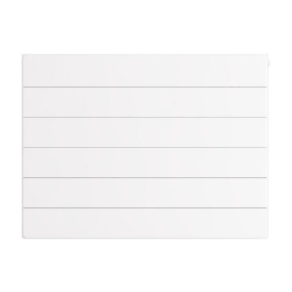 Eastbrook Flat Cover Plate With Lines 600mm x 800mm - Gloss White - 25.5109 - TAP 'N' SHOWER