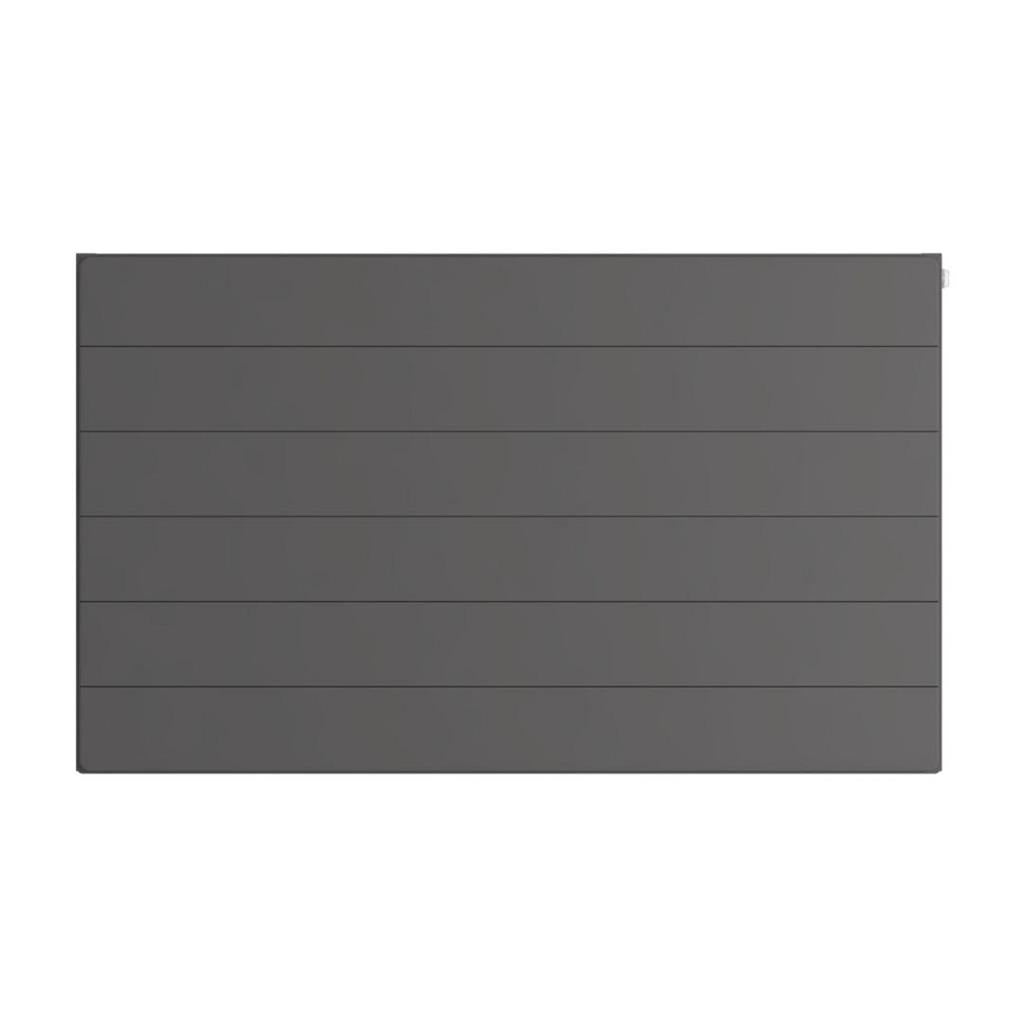 Eastbrook Flat Cover Plate With Lines 600mm x 1000mm - Matt Anthracite - 25.5123 - TAP 'N' SHOWER