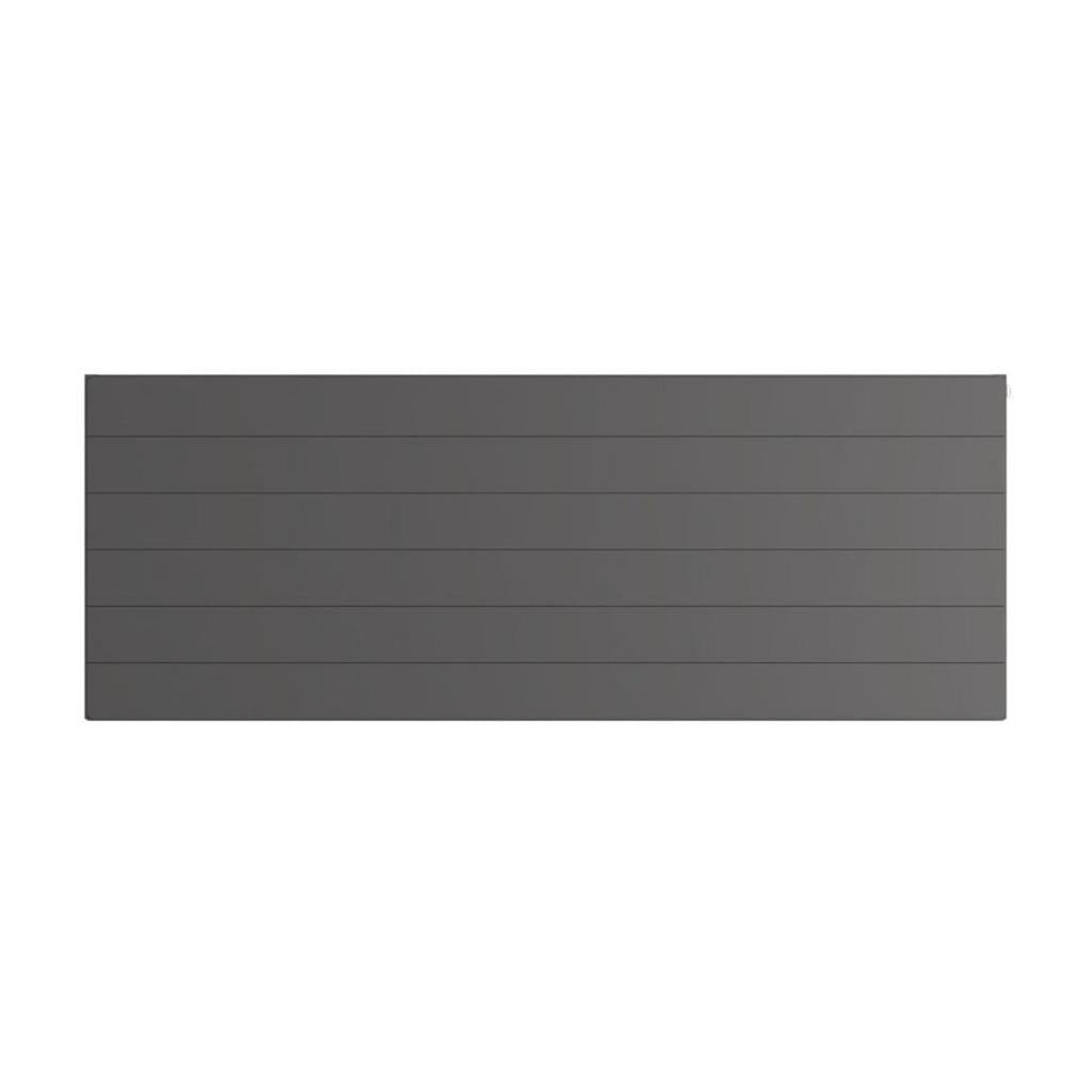 Eastbrook Flat Cover Plate With Lines 600mm x 1600mm - Matt Anthracite - 25.5126 - TAP 'N' SHOWER