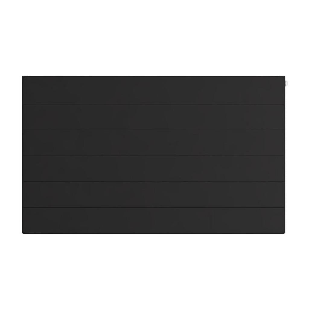 Eastbrook Flat Cover Plate With Lines 600mm x 1000mm - Matt Black - 25.5131 - TAP 'N' SHOWER