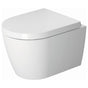 Duravit Me By Starck Compact Wall Mounted Toilet Rimless - High Gloss White - 2530090000 - TAP 'N' SHOWER