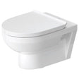 Duravit No.1 Wall Hung Rimless Toilet - White - 25620900002 - TAP 'N' SHOWER
