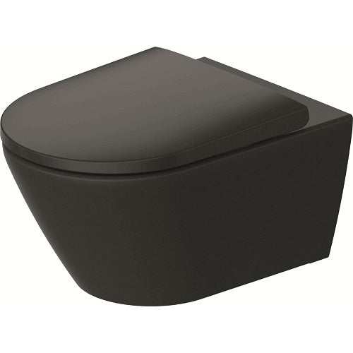 Duravit D-Neo anthracite soft close toilet seat and cover