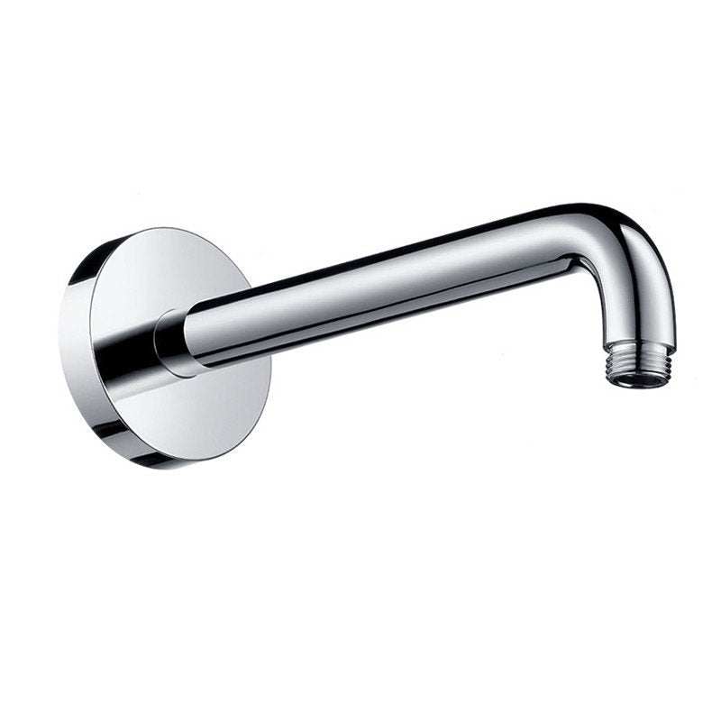 Hansgrohe Shower Arm 24.1 cm chrome brass wall-mounted shower arm with standard 1/2-inch connection