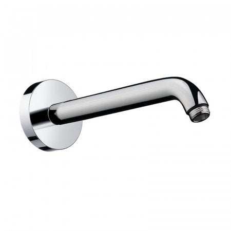 Hansgrohe Shower Arm 23 cm chrome-plated durable bathroom fitting with universal showerhead compatibility