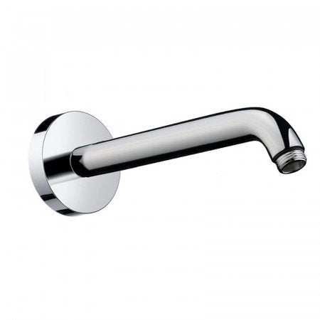 Hansgrohe Shower Arm 23cm chrome solid brass wall-mounted bathroom fixture with EcoSmart technology