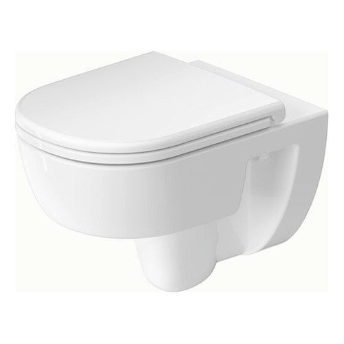 Duravit D - Code D Shaped Toilet Seat - Gloss White - 0028190000 - TAP 'N' SHOWER
