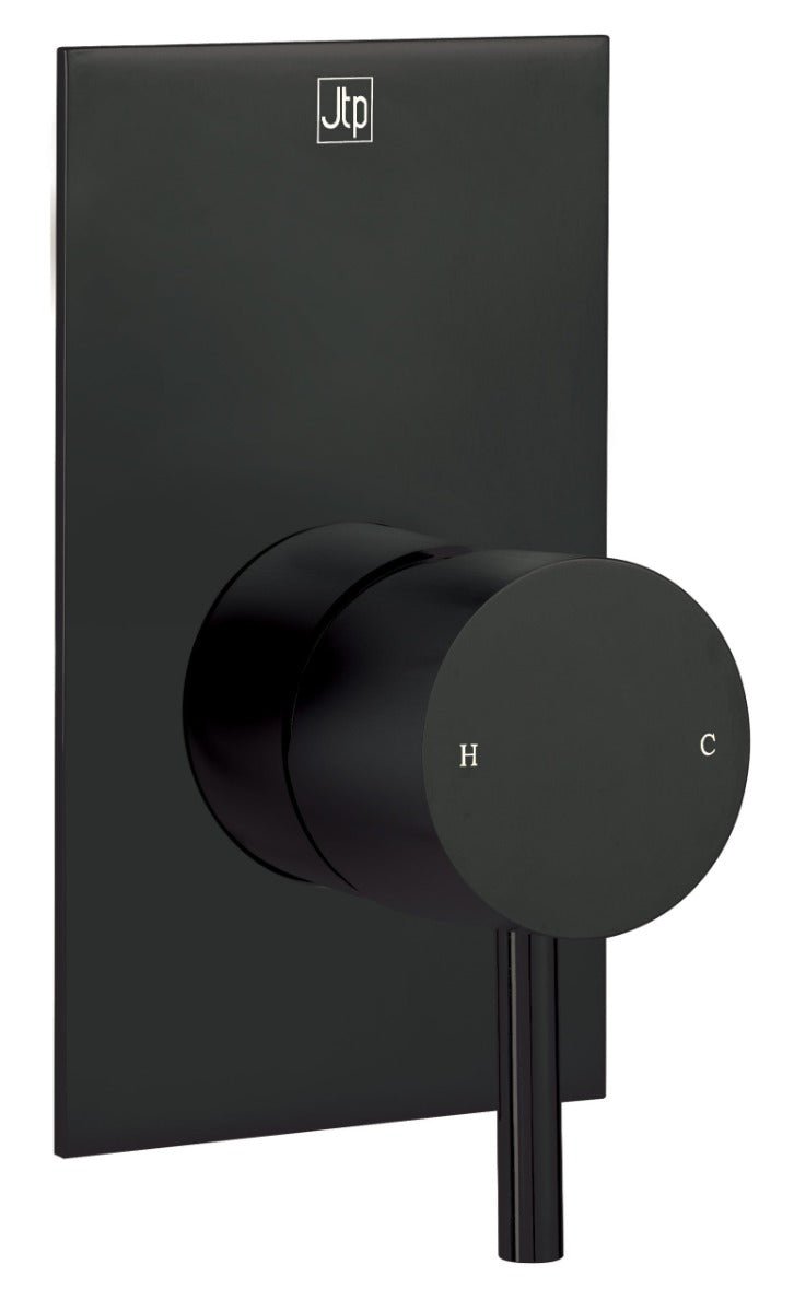 JTP VOS HP1 Single Lever Manual Valve - Matt Black - 28227MB - TAP 'N' SHOWER