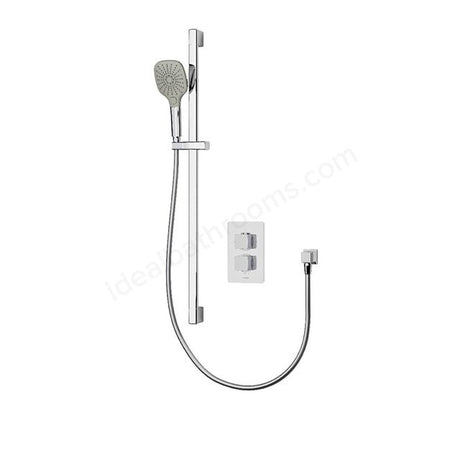 Aqualisa Dream Concealed Thermostatic Mixer Single Outlet With Adj Kit - Chrome - DRMDCV1.AD.SQR - TAP 'N' SHOWER