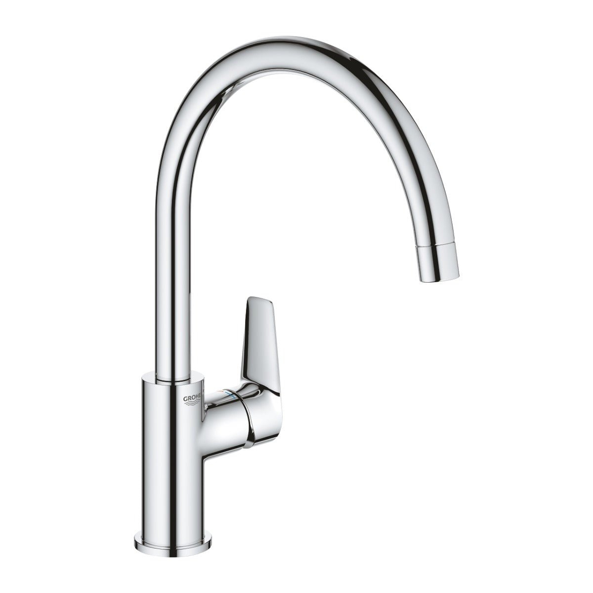 Grohe BauEdge Single - lever Sink Mixer 1/2″ - Chrome - 31233001 - TAP 'N' SHOWER