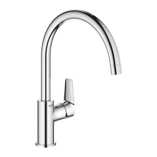 Grohe BauEdge Single - lever Sink Mixer 1/2″ - Chrome - 31233001 - TAP 'N' SHOWER