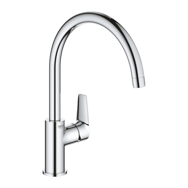 Grohe Bauedge Single - lever Sink Mixer 1/2″ - Chrome - 31367001 - TAP 'N' SHOWER