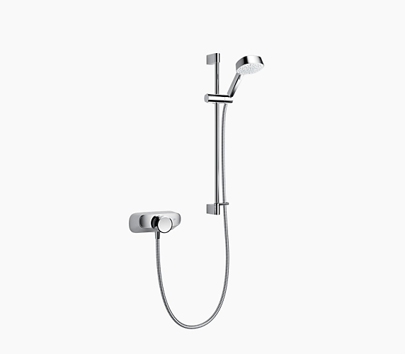 Mira Form Exposed Mixer Shower - Chrome - 31982W - CP - TAP 'N' SHOWER