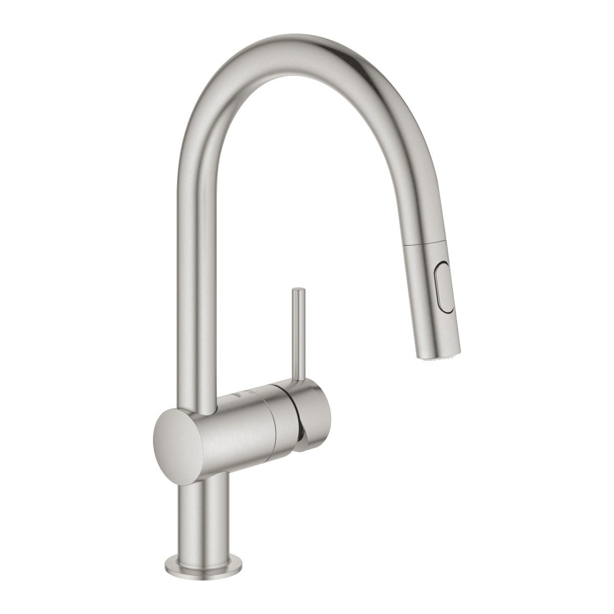 Grohe Minta Single Lever Sink Mixer 1/2″ - Supersteel - 32321DC2 - TAP 'N' SHOWER