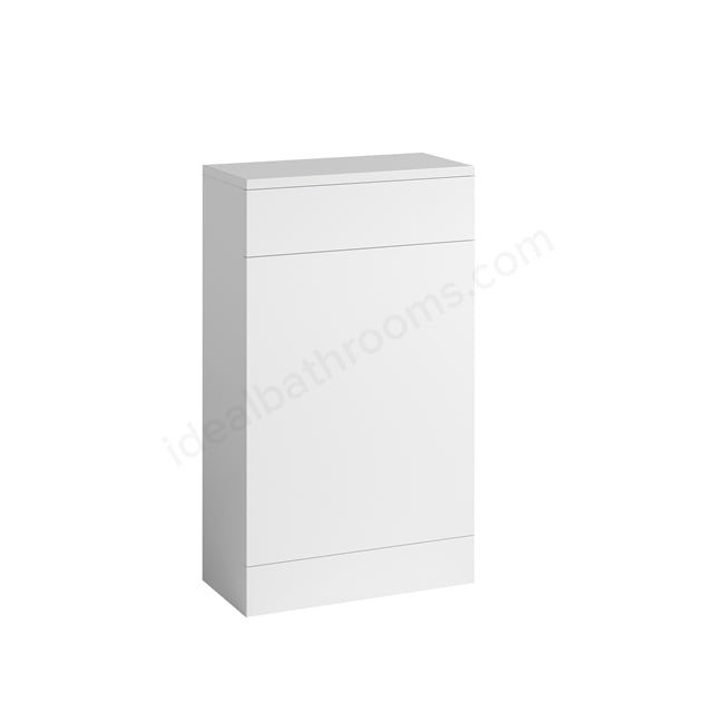 Oakham Montana Back To Wall WC Toilet Unit - 500mm x 850mm Gloss White - TAP 'N' SHOWER