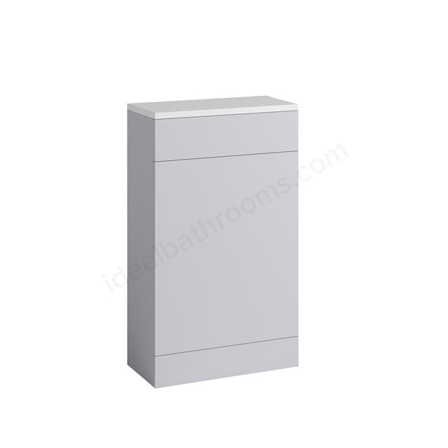 Oakham Montana Back To Wall WC Toilet Unit 500mm x 850mm Light Grey - TAP 'N' SHOWER