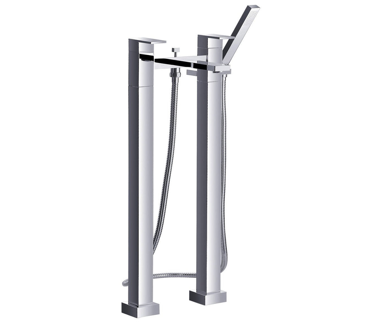 JTP Athena Floor Standing Bath Shower Mixer - Chrome - 86128 - TAP 'N' SHOWER