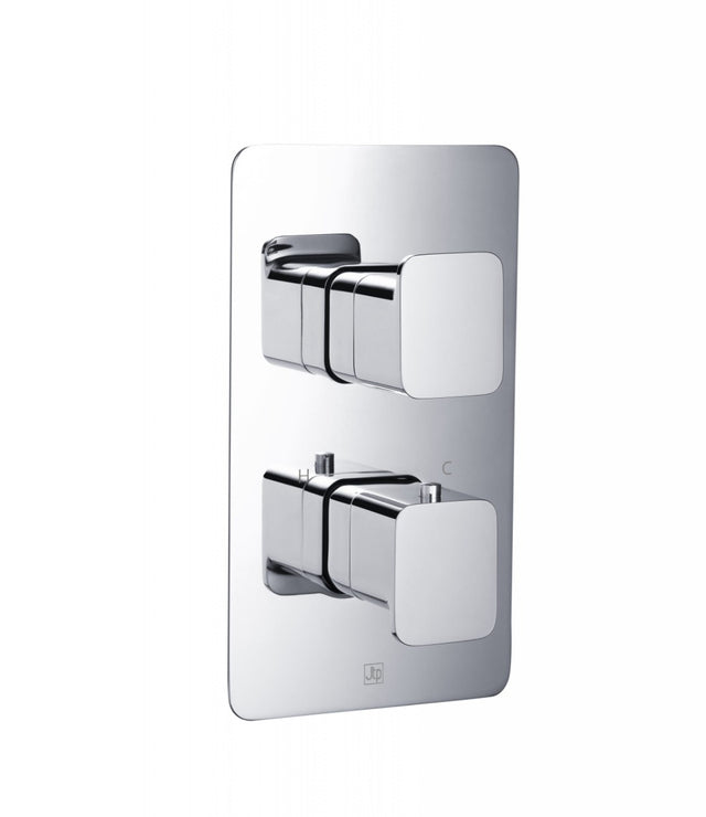JTP HIX Thermostatic Concealed 1 Outlet Shower Valve - Chrome - 32651