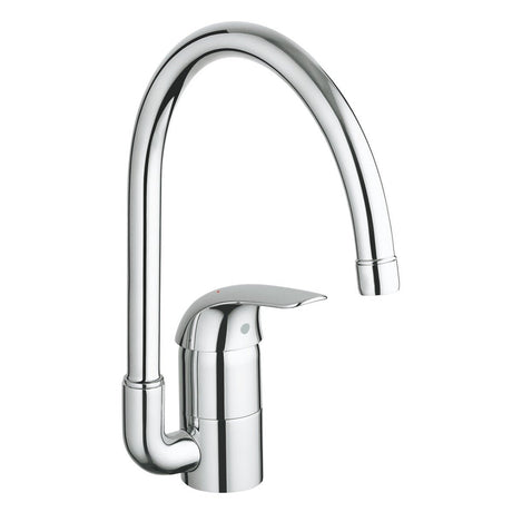 Grohe Euroeco Single - lever Sink Mixer 1/2″ - Chrome - 32752000 - TAP 'N' SHOWER