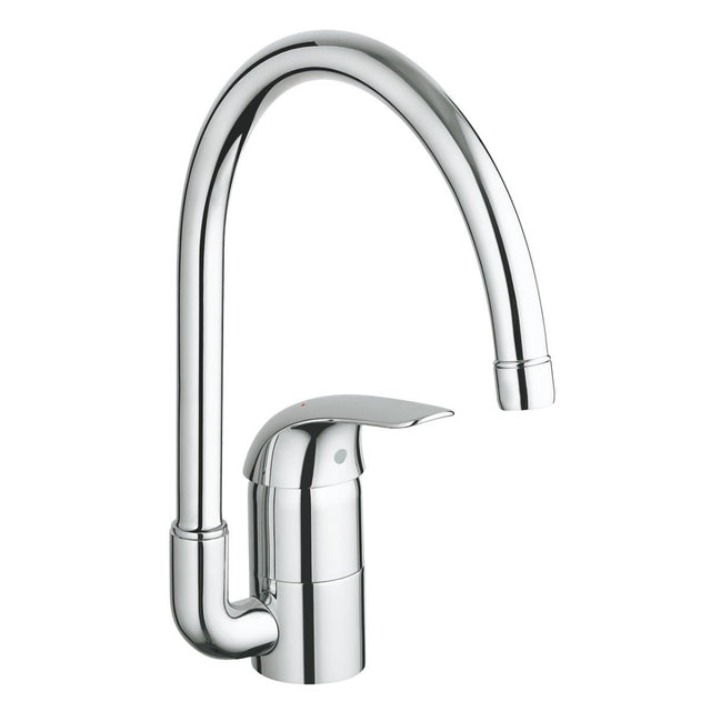 Grohe Euroeco Single - lever Sink Mixer 1/2″ - Chrome - 32752000 - TAP 'N' SHOWER