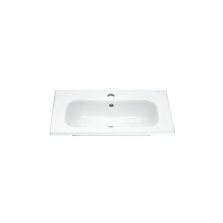 Roca Debba 1 Taphole Vanity Basin - White - 32799E000 - TAP 'N' SHOWER
