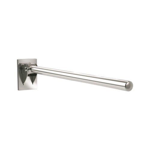 Bathex Friction Single Arm Concealed Stainless Steel Support Rail 800mm - Mirror Polished - 32930MP - TAP 'N' SHOWER