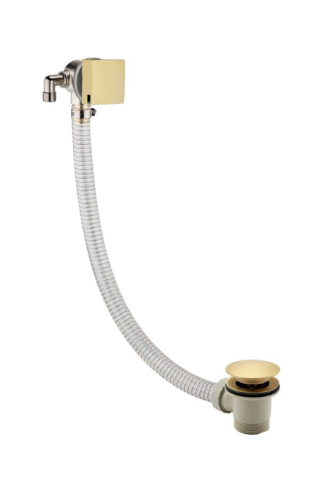 JTP HIX Exofil with Click Clack Bath Waste - Brushed Brass - 33809HACCBBR