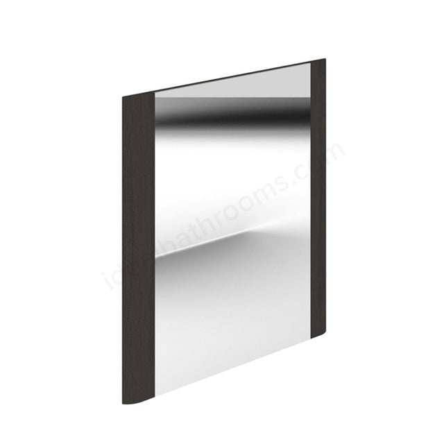 Oakham Vermont Bathroom Mirror 600mm x 600mm - Dark Grey - TAP 'N' SHOWER