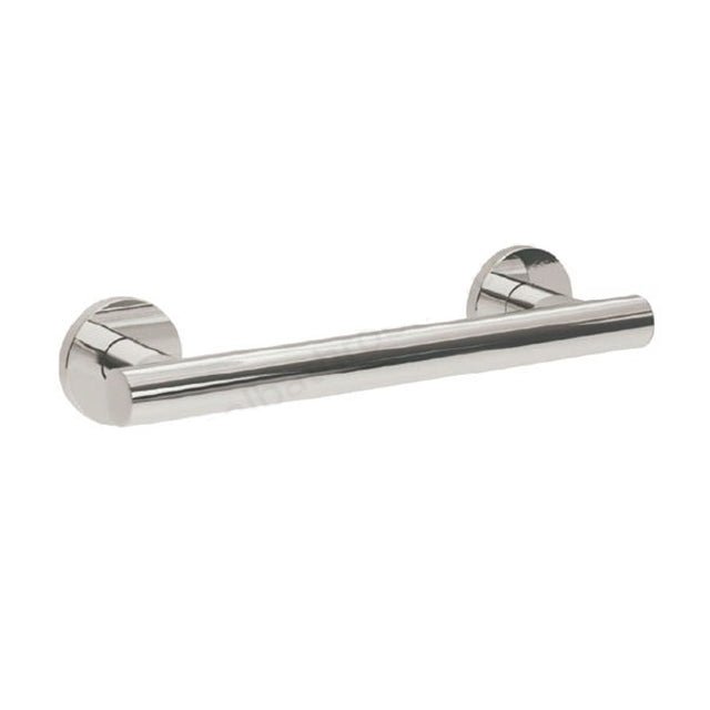 Bathex Yardley Stainless Steel Grab Rail 600mm - Mirror Polish - 19002MP - TAP 'N' SHOWER