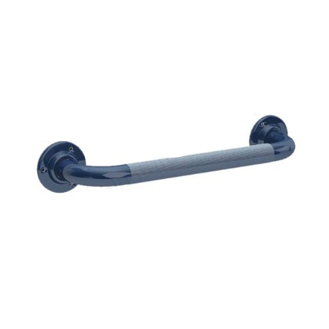Bathex Professional Mild Steel Grab Rail 300mm - Blue - 21801 - TAP 'N' SHOWER