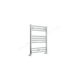 Oakham Silea Straight Towel Rail 800mm x 600mm Chrome - TAP 'N' SHOWER
