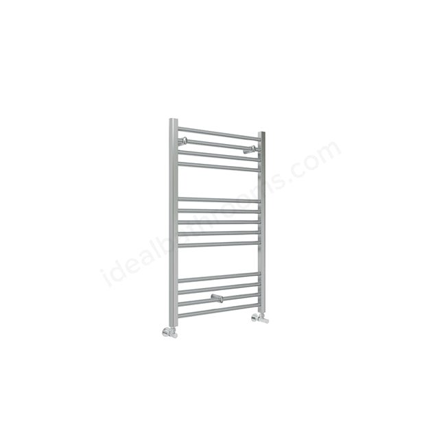 Oakham Silea Straight Towel Rail 1000mm x 600mm Chrome - TAP 'N' SHOWER