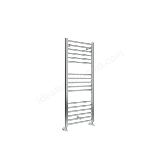 Oakham Silea Straight Towel Rail 1200mm x 500mm Chrome - TAP 'N' SHOWER