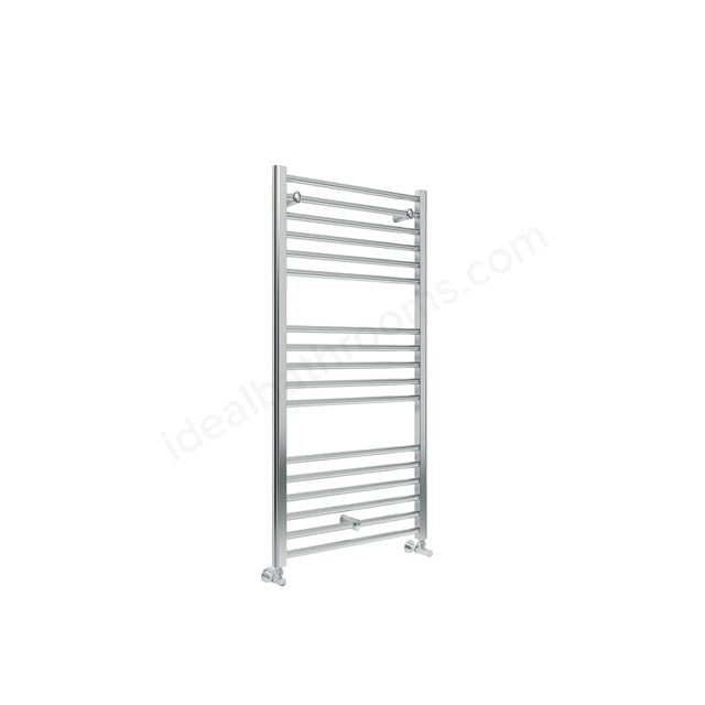 Oakham Silea Straight Towel Rail 1200mm x 600mm Chrome - TAP 'N' SHOWER