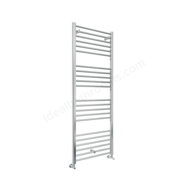 Oakham Silea Straight Towel Rail 1600mm x 600mm Chrome - TAP 'N' SHOWER