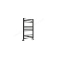 Oakham Silea Straight Towel Rail 800mm x 500mm Anthracite - TAP 'N' SHOWER