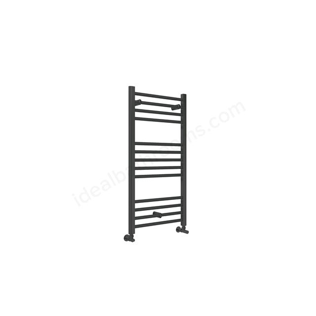 Oakham Silea Straight Towel Rail 1200mm x 500mm Anthracite - TAP 'N' SHOWER