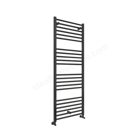 Oakham Silea Straight Towel Rail 1600mm x 500mm Anthracite - TAP 'N' SHOWER