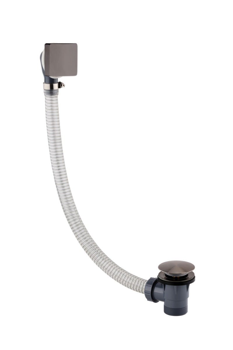 JTP HIX Click Clack Bath Waste - Brushed Black - 37809CCBBL - TAP 'N' SHOWER